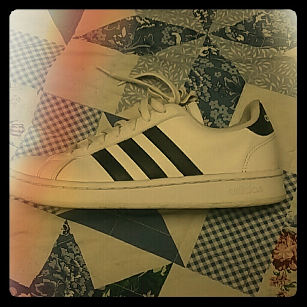 White Adidas brand new only warn once